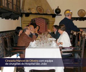 Cineasta Manoel de Oliveira clientes ilustres restaurante escondidinho porto pratos tipicos portugueses luxo requintado