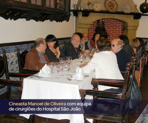 Cineasta Manoel de Oliveira clientes ilustres restaurante escondidinho porto pratos tipicos portugueses luxo requintado