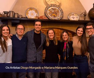 Diogo Morgado e Mariana Marques Guedes clientes ilustres restaurante escondidinho porto pratos tipicos portugueses luxo requintado