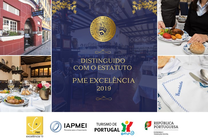 Pme excelencia 2019 restaurante escondidinho porto pratos tipicos portugueses luxo requintado